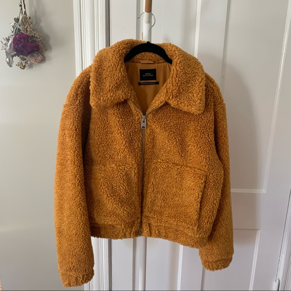 Cropped Teddy Jacket